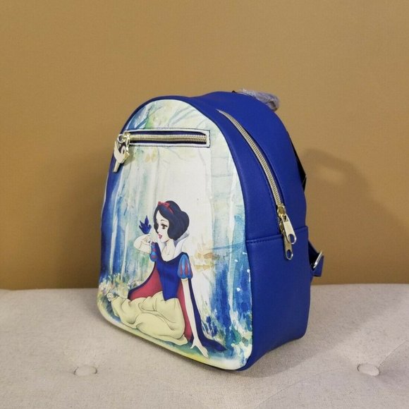 Loungefly Disney Snow White Forest Scene Mini Backpack NEW